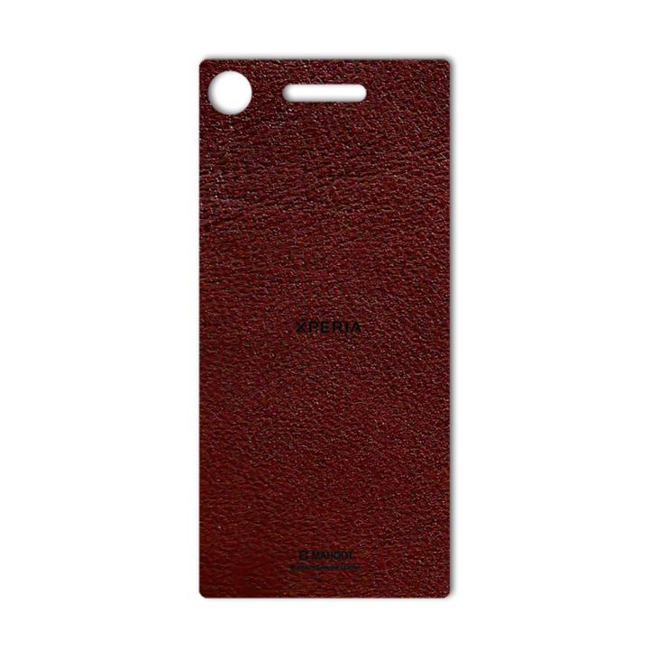 برچسب تزئینی ماهوت مدلNatural Leather مناسب برای گوشی  Sony Xperia XZ1 MAHOOT Natural Leather Sticker for Sony Xperia XZ1